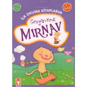 Gezgin Kedi Mırnav / İlk Okuma Kitaplarım (10 Kitap) - Fatma Işık - Timaş Yayınları