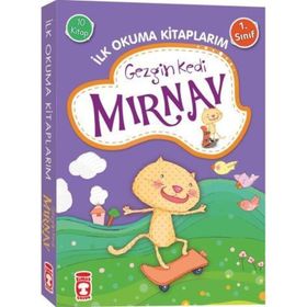 Gezgin Kedi Mırnav / İlk Okuma Kitaplarım (10 Kitap) - Fatma Işık - Timaş Yayınları