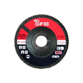 GFB 115 mm 100 Kum 10 Adet Alüminyum Flap Disk Zımpara