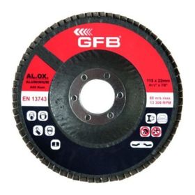 GFB 115 mm 100 Kum 10 Adet Alüminyum Flap Disk Zımpara