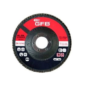GFB 115 mm 100 Kum 10 Adet Alüminyum Flap Disk Zımpara