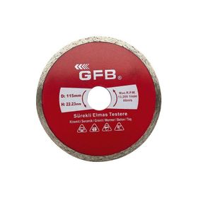 GFB 115 mm Sürekli Turbo Elmas Mermer Granit Kesici