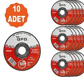 GFB 115x1.0x22.23 10 Adet İnox Kesici Taş