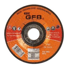 GFB 115x6x22.23 mm 10 Adet Metal Taşlama Taşı