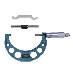 GFB 125-150x0.01 mm Profesyonel Çelik Dış Çap Mikrometresi