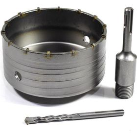 GFB 125 mm Elmaslı Adaptörlü Duvar Beton Delme Panç