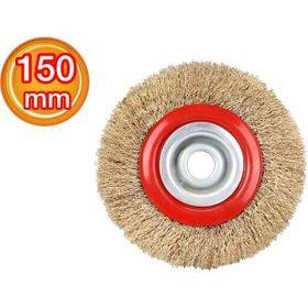 GFB 150 mm Saçaklı Daire Tel Fırça