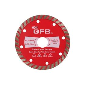 GFB 180 mm Turbo Elmas Mermer Granit Kesici