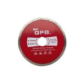 GFB 180 mm Turbo Elmas Mermer Granit Kesici
