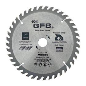 GFB 185 mm Elmas Uçlu Sunta Ahşap Kesme Daire Testere