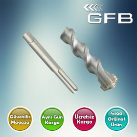 GFB 32x570 mm 4 Elmaslı SDS Max Matkap Ucu