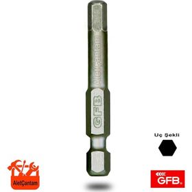 GFB 5 mm Bits Uç Alyan Uç Vidalama Ucu Allen Matkap Ucu