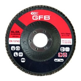 GFB Alüminyum Flap 115 Mm 80 Kum Disk Zımpara