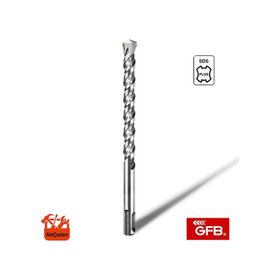 GFB Beton Duvar 10x110 mm Sds Plus Kanallı Matkap Ucu