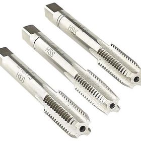 GFB Dın 351 Unf 1/4x28 Hss 3'lü El Takım İnce Diş Kılavuzu