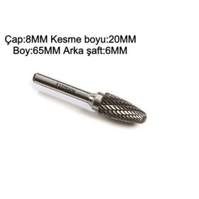 GFB F08x20x06 Küre Uçlu Çam Freze