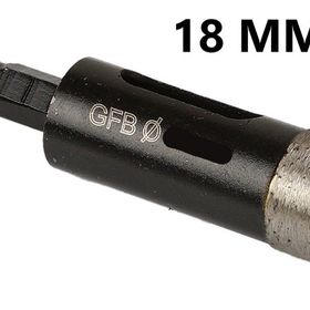 GFB Hex 18 mm Mermer-Granit Delme Panç