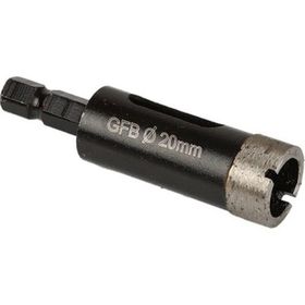GFB Hex 18 mm Mermer-Granit Delme Panç