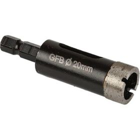 GFB Hex 18 mm Mermer-Granit Delme Panç