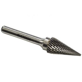 GFB Konik Sivri M12x25x06 Karbür Kalıpçı Freze Ucu