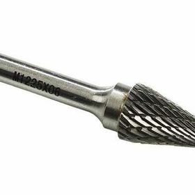 GFB Konik Sivri M12x25x06 Karbür Kalıpçı Freze Ucu