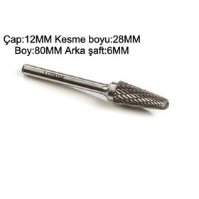 GFB L12x28x06 L-Konik Yuvarlak Freze