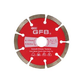 GFB Soketli 115 mm Elmas Beton Mermer Kesici