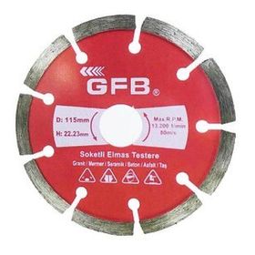 GFB Soketli 230 mm Elmas Beton Mermer Kesici