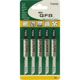 GFB T101-D Ahşap 5'li Dekupaj Bıçağı