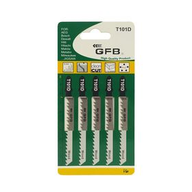 GFB T101-D Ahşap 5'li Dekupaj Bıçağı