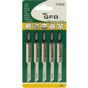 GFB T101-D Ahşap 5'li Dekupaj Bıçağı