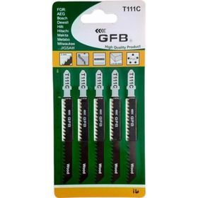 GFB T111-C 5'li Ahşap Dekupaj Ağzı