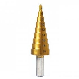 GFB Titanyum Kaplama 4 - 20 mm Kademeli Matkap Ucu