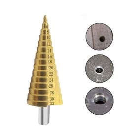 GFB TYC00138968196 4-30 mm Titan Metal Saç Delme Kademeli Matkap Ucu