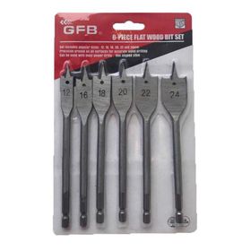 GFB Yaprak 6 Parçalı 12-24 mm Matkap Ucu Seti