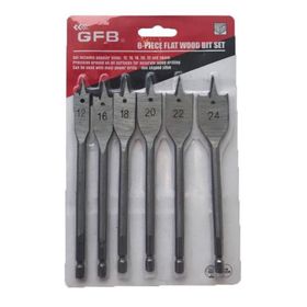 GFB Yaprak 6 Parçalı 12-24 mm Matkap Ucu Seti
