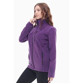 Ghassy Co. 869866011 Mavi Tam Fermuarlı Polar Kadın Ceket