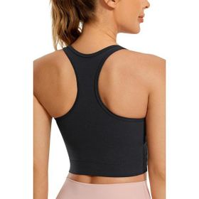 Ghassy Co CRS004 Racerback Running Yoga Egzersiz Fitness Siyah Spor Sütyen