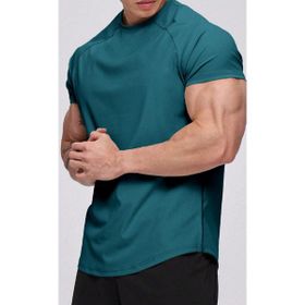 Ghassy Co. Running Nefti Sports Reglan Oval Kesim Penye Erkek T-shirt