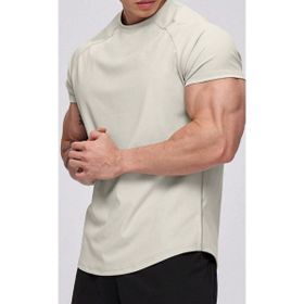 Ghassy Co. Running Taş Sports Reglan Oval Kesim Penye Erkek T-shirt
