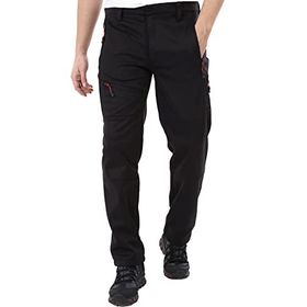 Ghassy Co Tactical Outdoor Su Geçirmez Siyah Softshell Erkek Pantolon