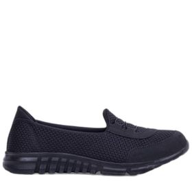 Ghattix 04 Siyah Yumuşak Tabanlı Kadın Günlük Sneaker Ayakkabı