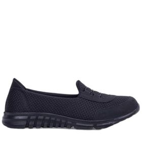 Ghattix 04 Siyah Yumuşak Tabanlı Kadın Günlük Sneaker Ayakkabı