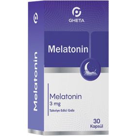 Gheta Melatonin 3 mg 30 Kapsül