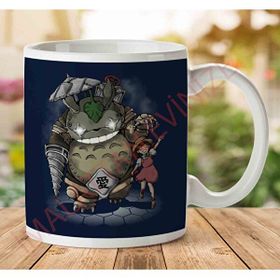 Ghibli Rapture My Neighbor Totoro Bioshock Baskılı Kupa