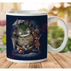 Ghibli Rapture My Neighbor Totoro Bioshock Baskılı Kupa