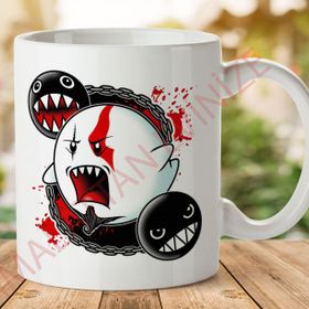 Ghost of Sparta God of War Mario Baskılı Kupa