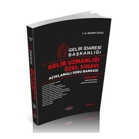 GİB 2022 Gelir Uzmanlığı Özel Sınavı Soru Bankası - Savaş Yayınları