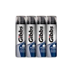 Gibbs 4x200 ml Regular Tıraş Köpüğü