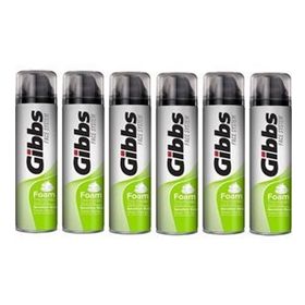 Gibbs Sensitive 6x200 ml Traş Köpüğü